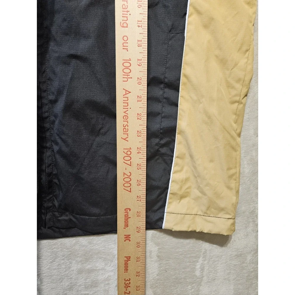 New Orleans Saints NFL‎ G-III Full Zip Jacket Men's M Black Gold Windbreaker